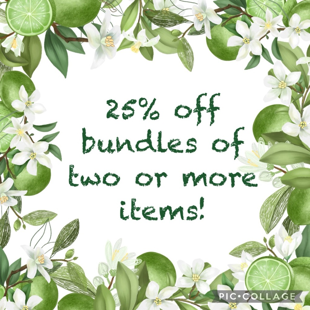 25% Off Bundles of Two or More Items!